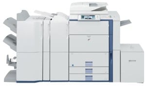 Sharp Copy Machine MX-6200 Review - $17,000