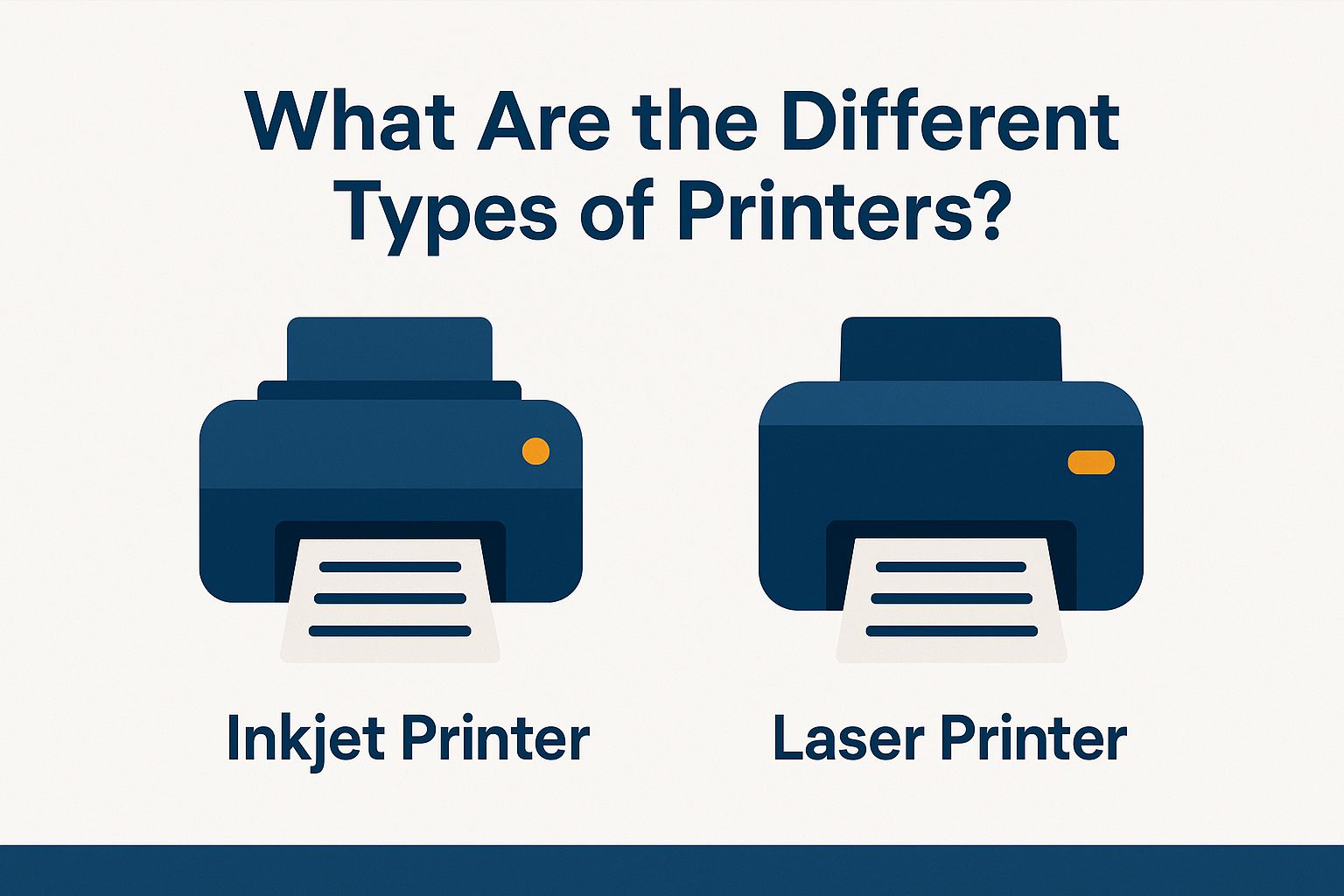 What are the Different Types of Printers? What are the Different Types of Printers?