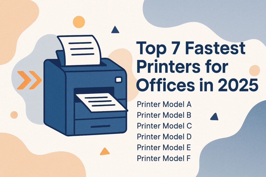 Top 7 Fastest Printers for Offices in 2025 Top 7 Fastest Printers for Offices in 2025
